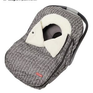Skip Hop Stroll & Go Grey Feather Car Seat Cover NEW In BOX